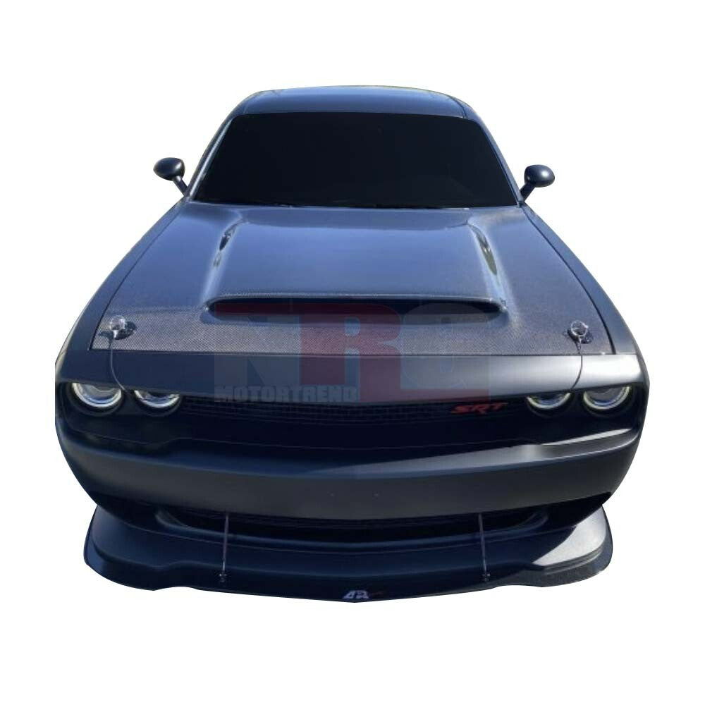 For 2008-2023 Dodge Challenger Demon Style Vented Carbon Fiber Hood