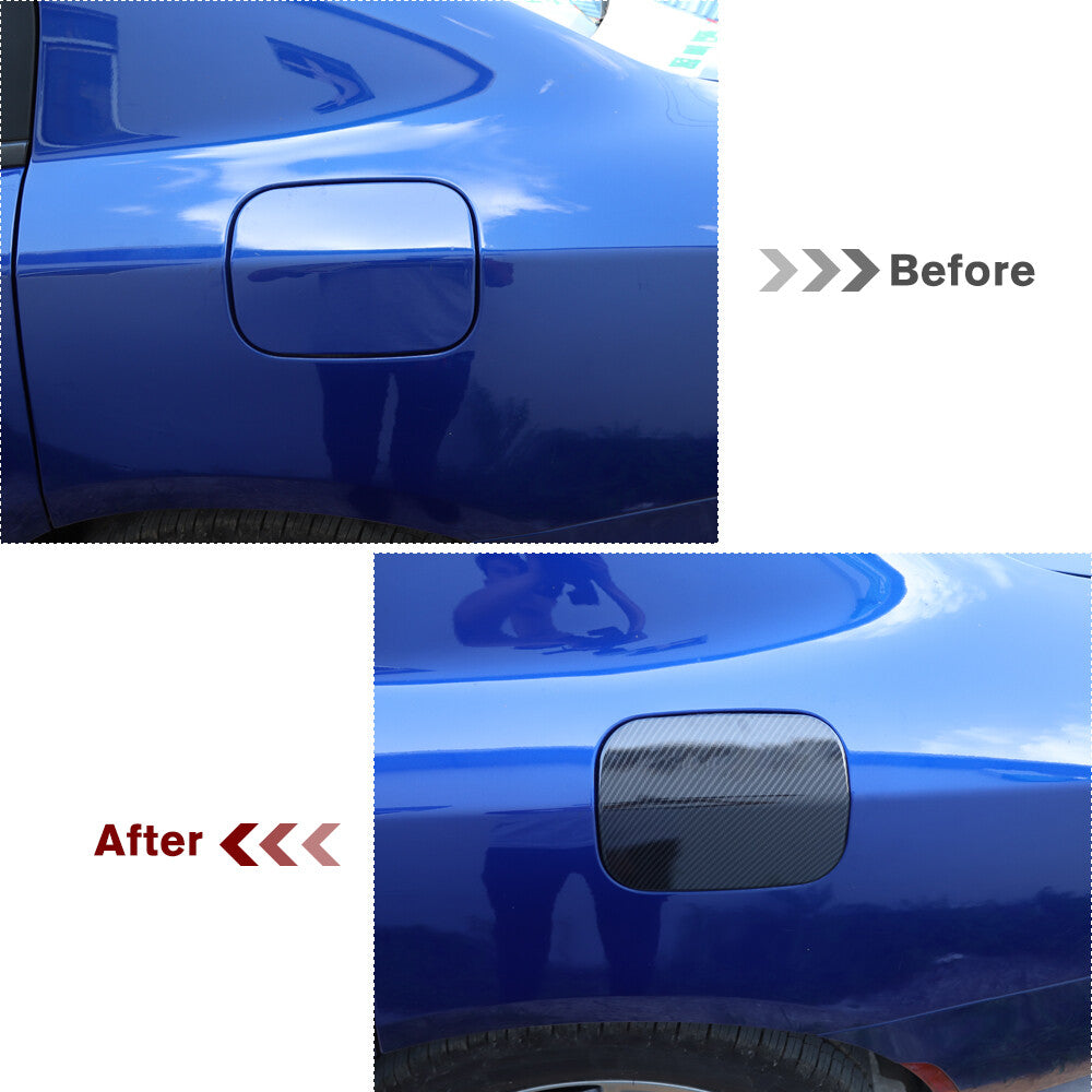 For 2011-2023 Dodge Charger Look Gas Door Cover Fuel Tank Door Trim Accessories