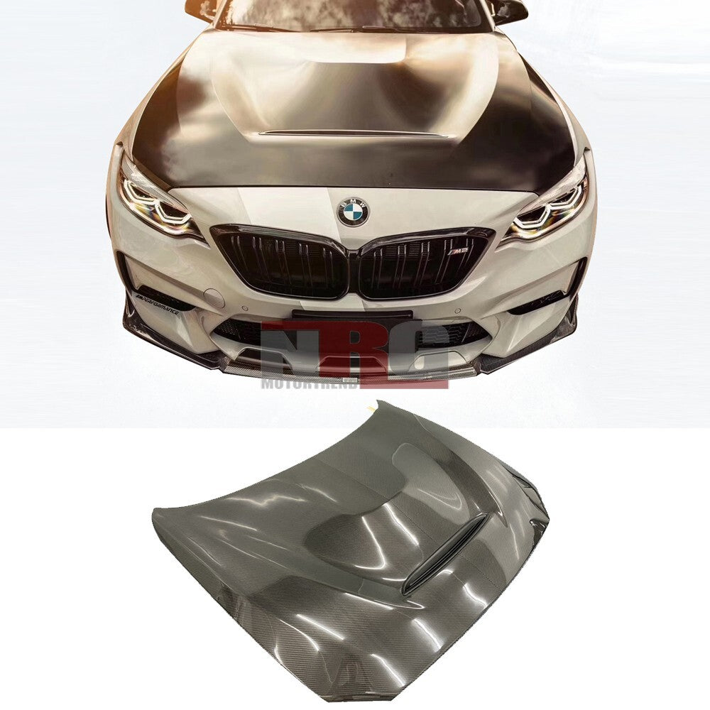 For 2014-2021 BMW 2 Series F22 2012-2019 1 Series F20 F87 GTS Carbon Fiber Hood