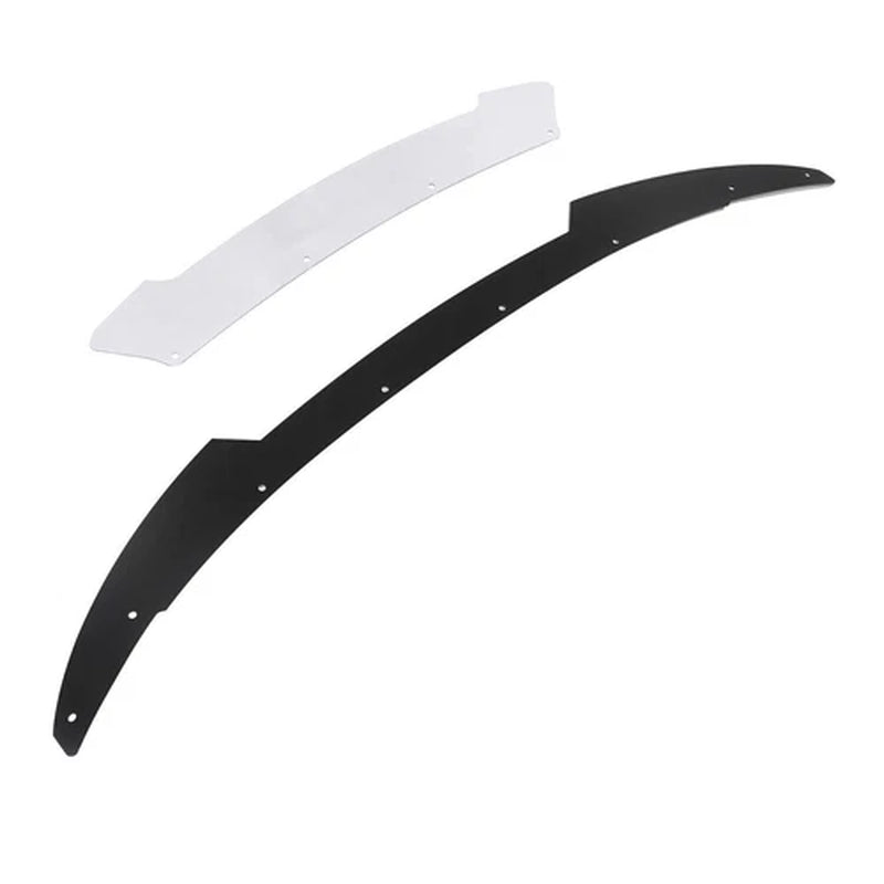 Fit 15-23 Dodge Charger SRT 2 Pcs BK Decklid Spoiler Gurney Flap Wicker Bill