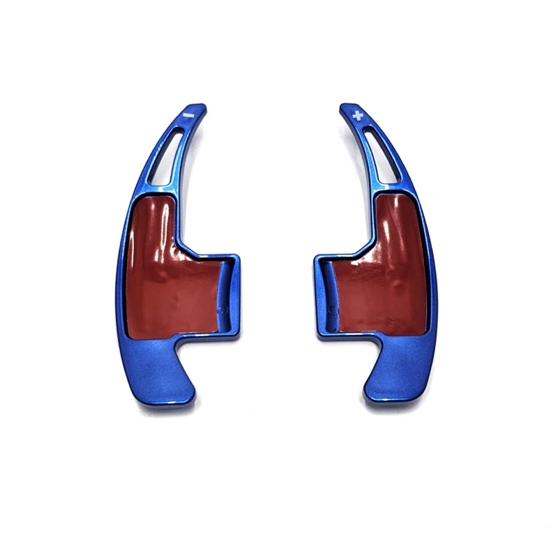 2 Pcs Car Steering Wheel Paddle Shifter Cover for Ford Mustang 2015 2016 2017 2018 2019 2020 2021 2022 2023 ABS Trim Accessories