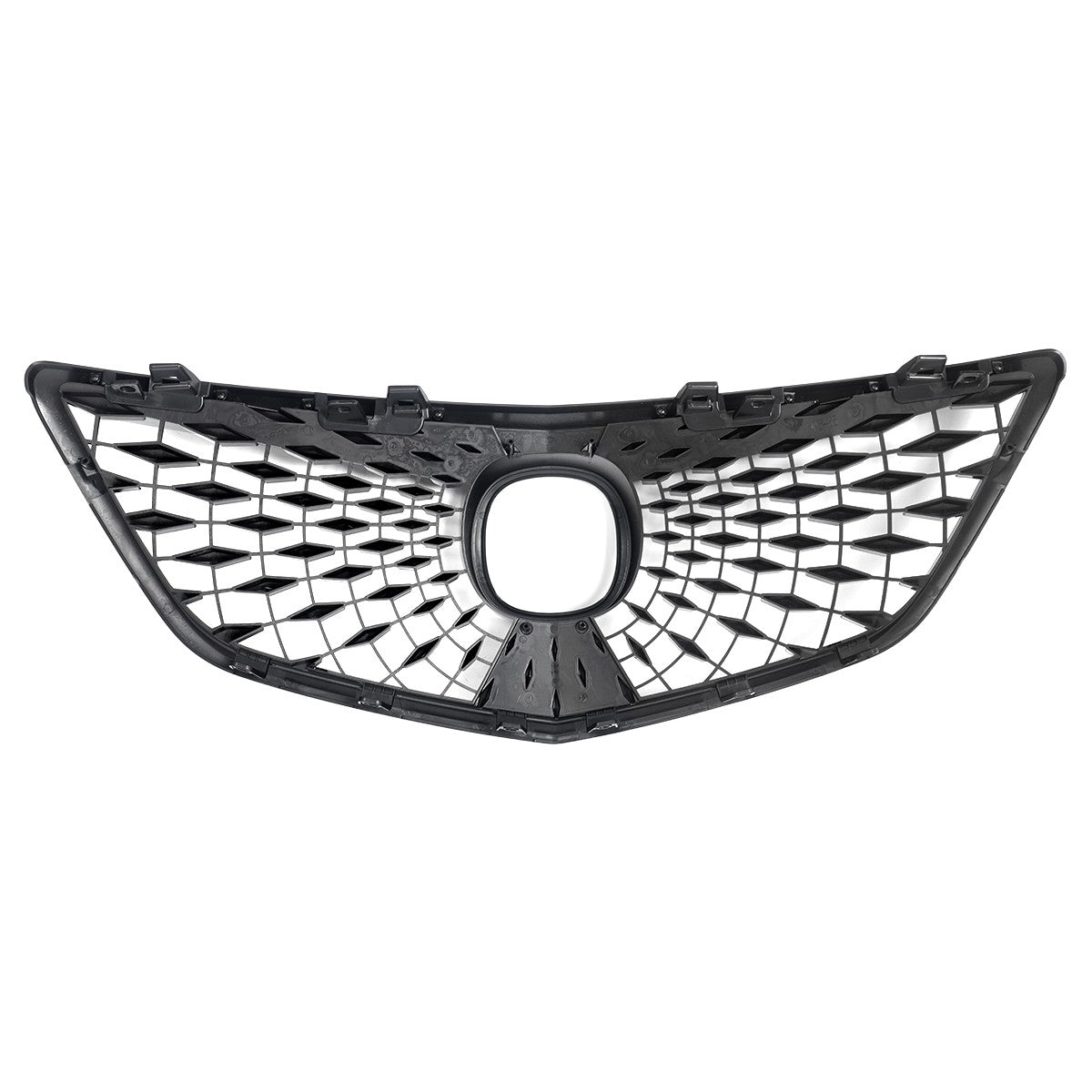 Upgrade 2022 Style Front Bumper Grille Grill for Acura MDX 2014-2016 Gloss Black
