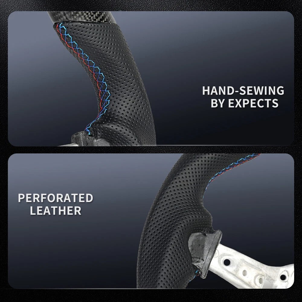 Real Carbon Fiber Steering Wheel NO Heated for BMW F30 F80 M2 M3 M4 F87 F32 X4