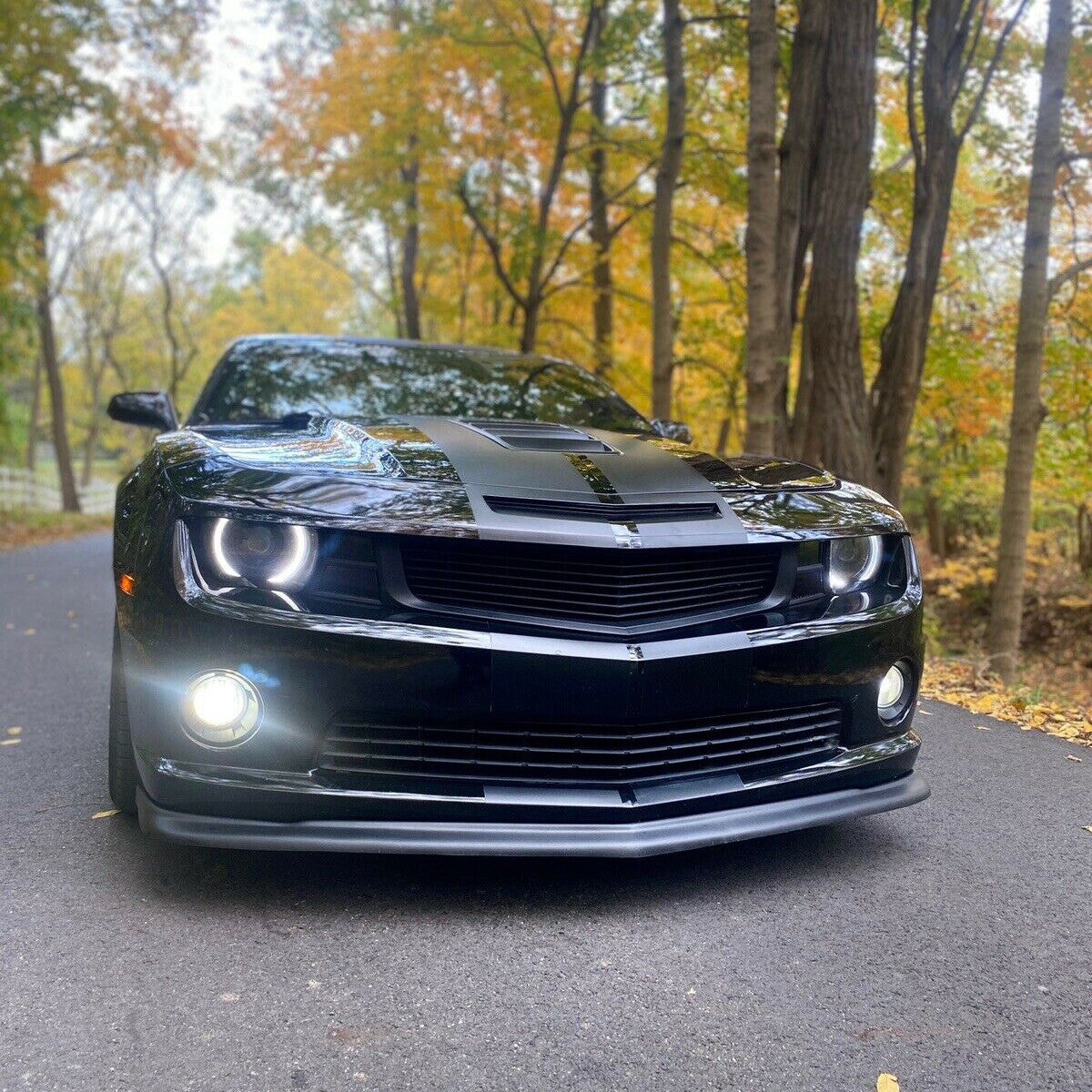 Black Heritage Upper Grille for 2010-13 Chevy Camaro ZL1 2012-15 #92208704