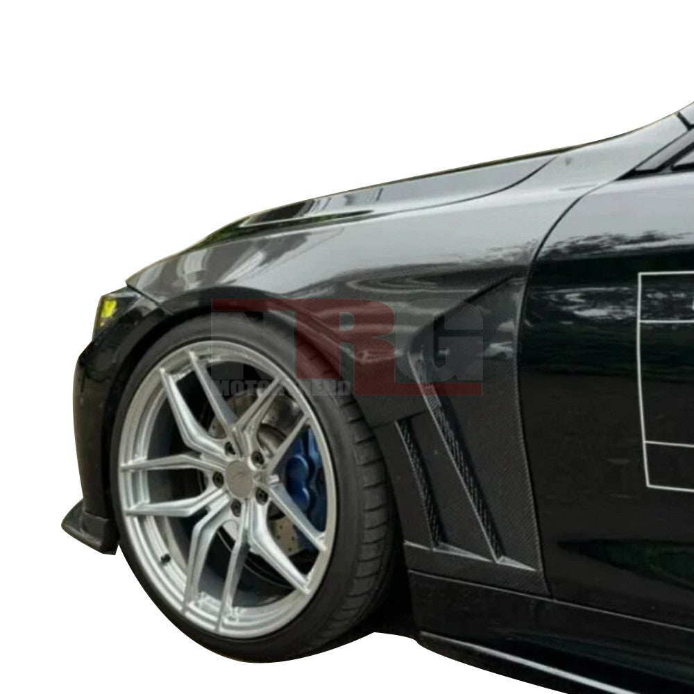 Carbon Fiber Fenders Fender for 2012-2018 BMW 3 Series F30 F3 V1 Style - Pair