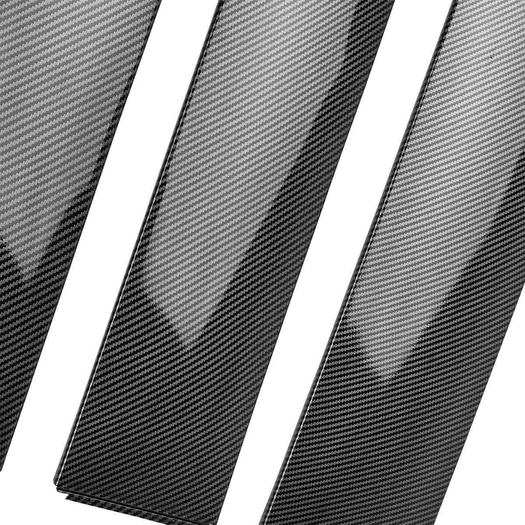 For Infiniti G37 Sedan Coupe Carbon Fiber Side Skirt Extension Splitter Spoiler