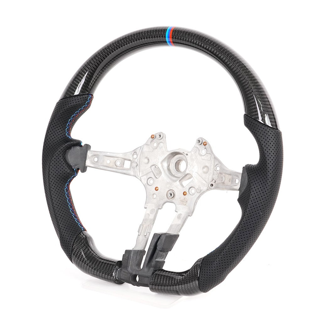 Real Carbon Fiber Steering Wheel NO Heated for BMW F30 F80 M2 M3 M4 F87 F32 X4