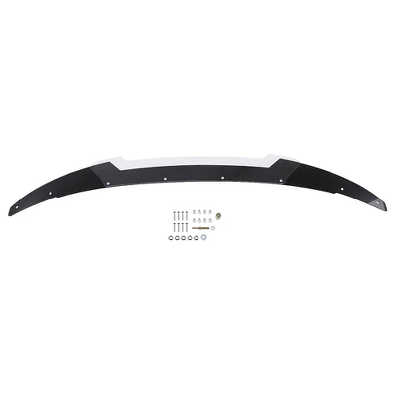Fit 15-23 Dodge Charger SRT 2 Pcs BK Decklid Spoiler Gurney Flap Wicker Bill
