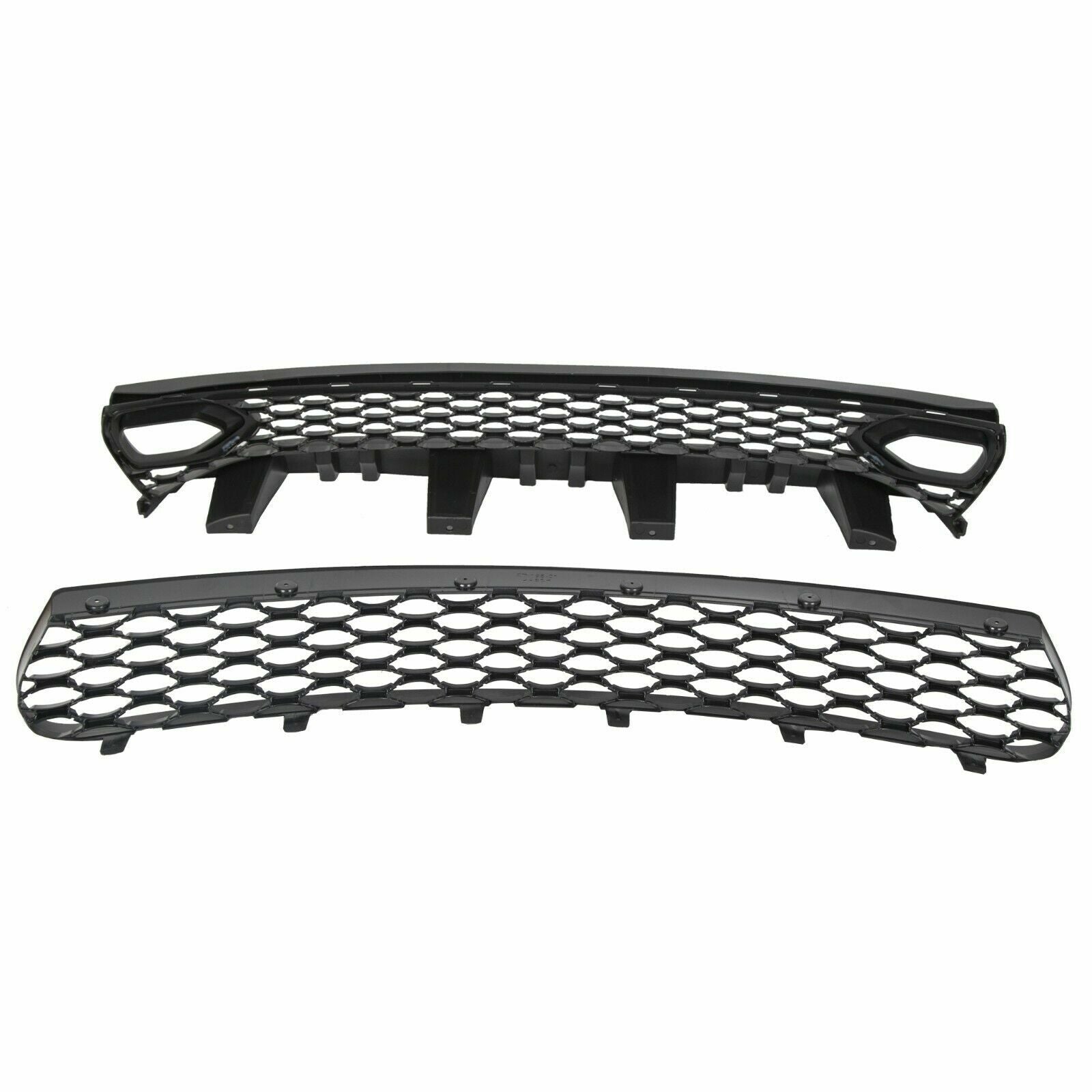 For 2015-23 DODGE CHARGER RT SCAT PACK SRT STYLE Front Upper + Lower Grille Kit
