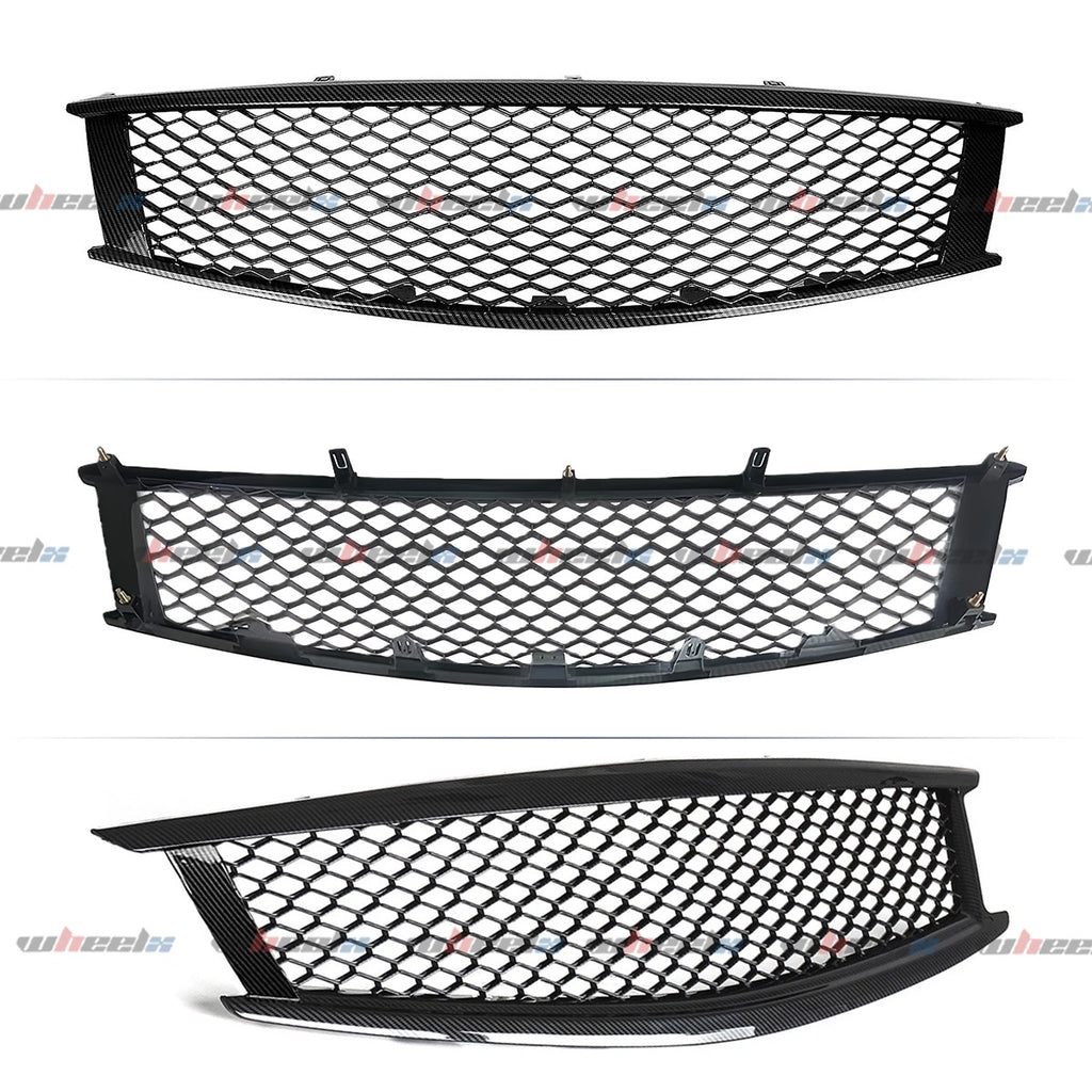 Carbon Fiber Front Bumper Grille for Infiniti G37 Q60 Coupe 08-13 Skyline Style