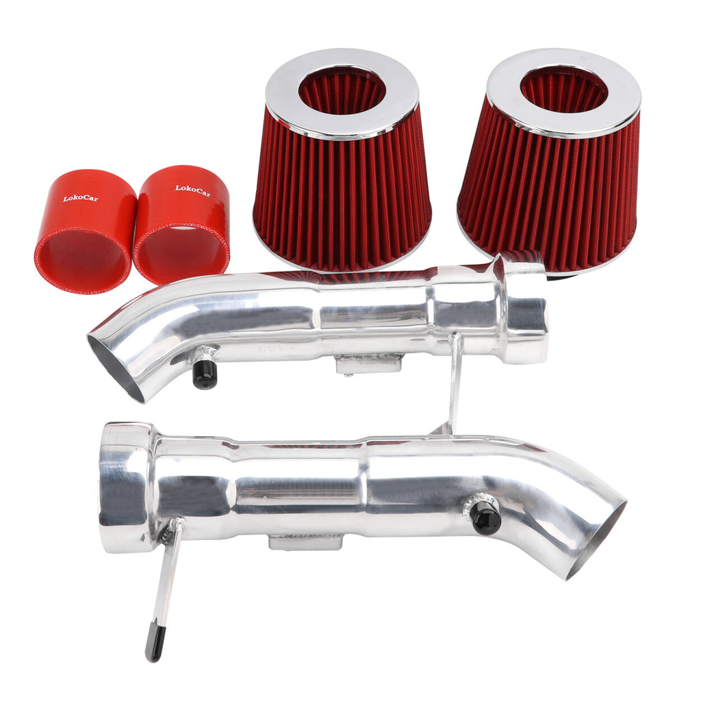 Cold Air Intake System Fits for Nissan 370Z with 3.7L V6 Engine Infiniti G37 Red