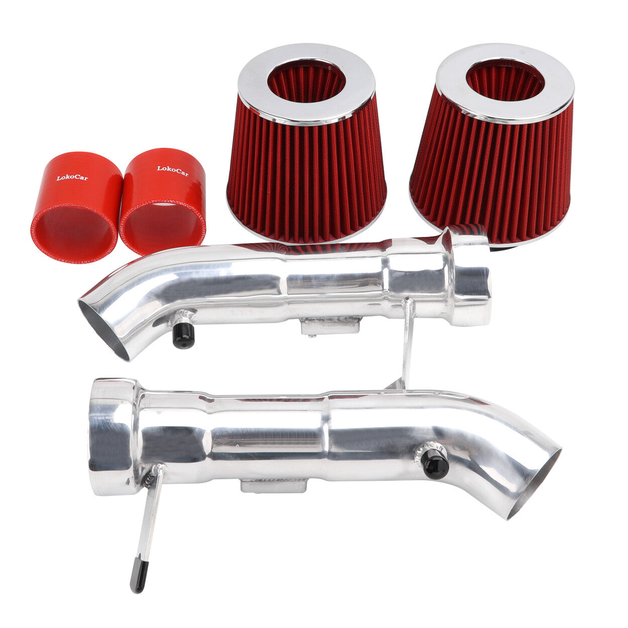 Cold Air Intake System Fits for Nissan 370Z with 3.7L V6 Engine Infiniti G37 Red