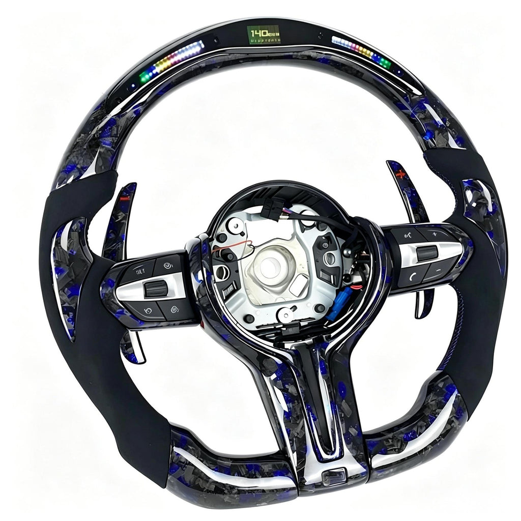 Forged LED Steering Wheel for Bmw F20 F22 F30 F32 F34 F36 F15 F16 F80 F82 F10.