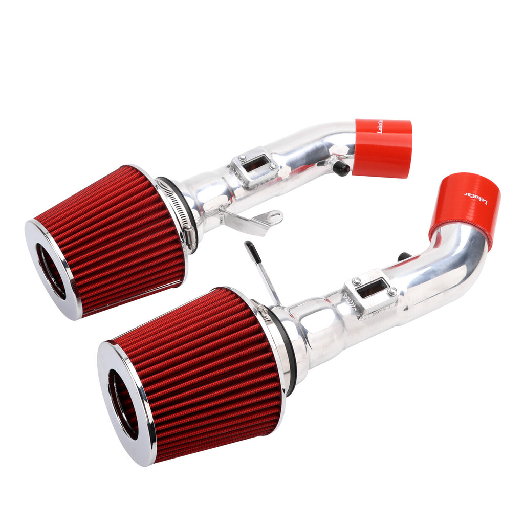 Cold Air Intake System Fits for Nissan 370Z with 3.7L V6 Engine Infiniti G37 Red