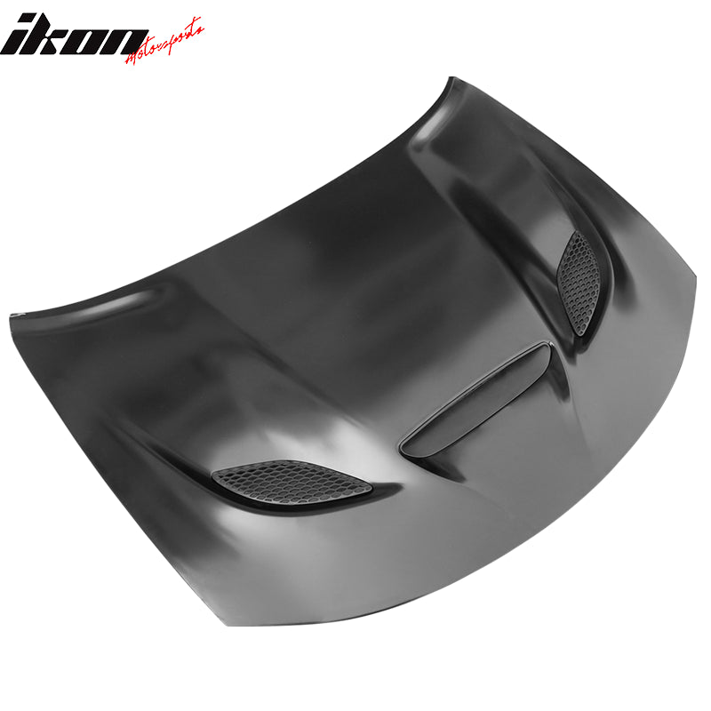 SRT Hellcat Style Aluminum Hood Scoopvent Fits 2015-2023 Dodge Charger