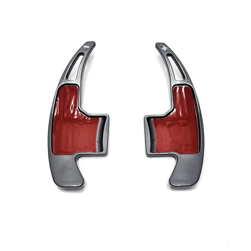 2 Pcs Car Steering Wheel Paddle Shifter Cover for Ford Mustang 2015 2016 2017 2018 2019 2020 2021 2022 2023 ABS Trim Accessories