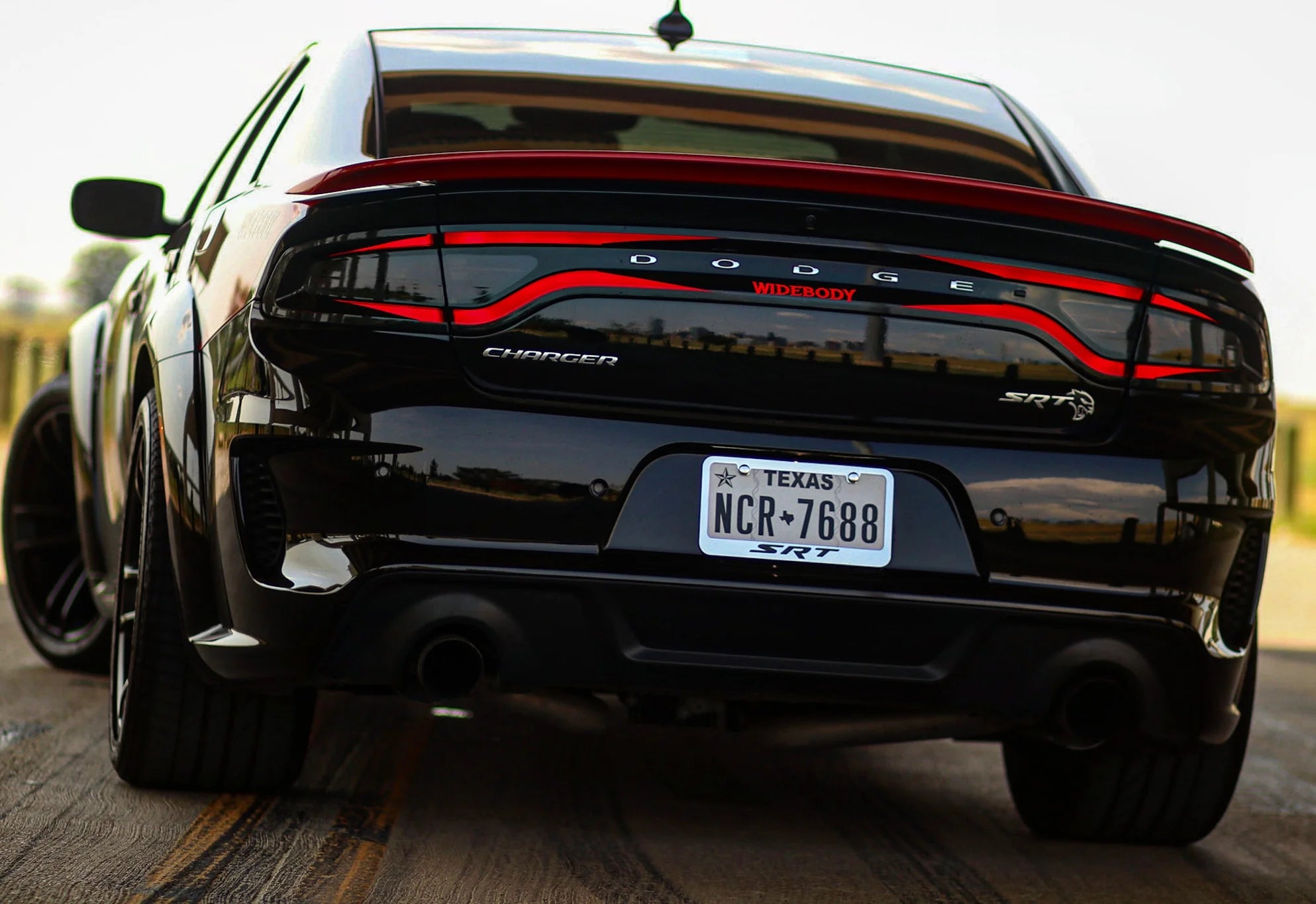 15-23 Dodge Charger Taillight Decal Design 3