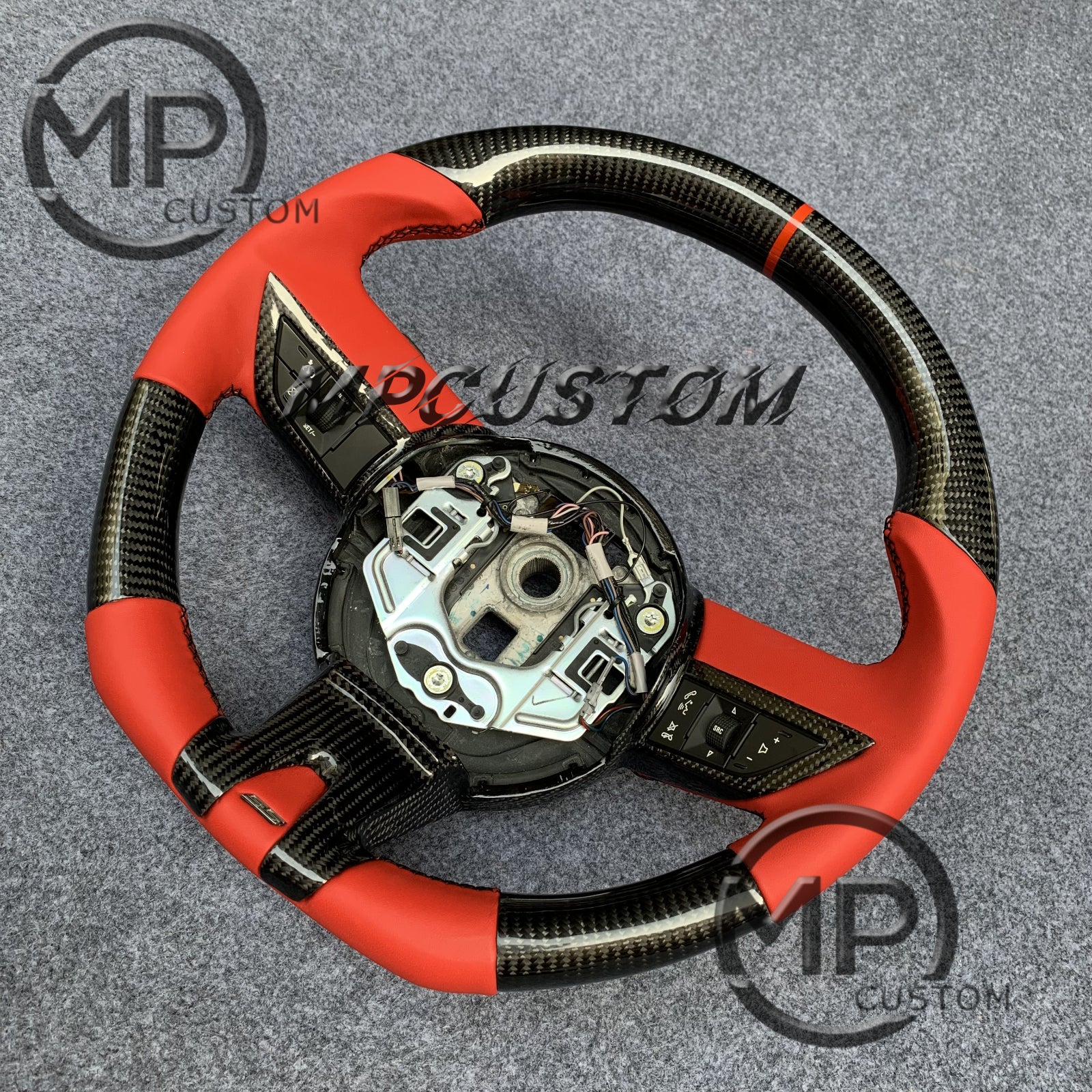 MP Custom Hot Sale Real Carbon Fiber Steering Wheel for Camaro 2010-2011
