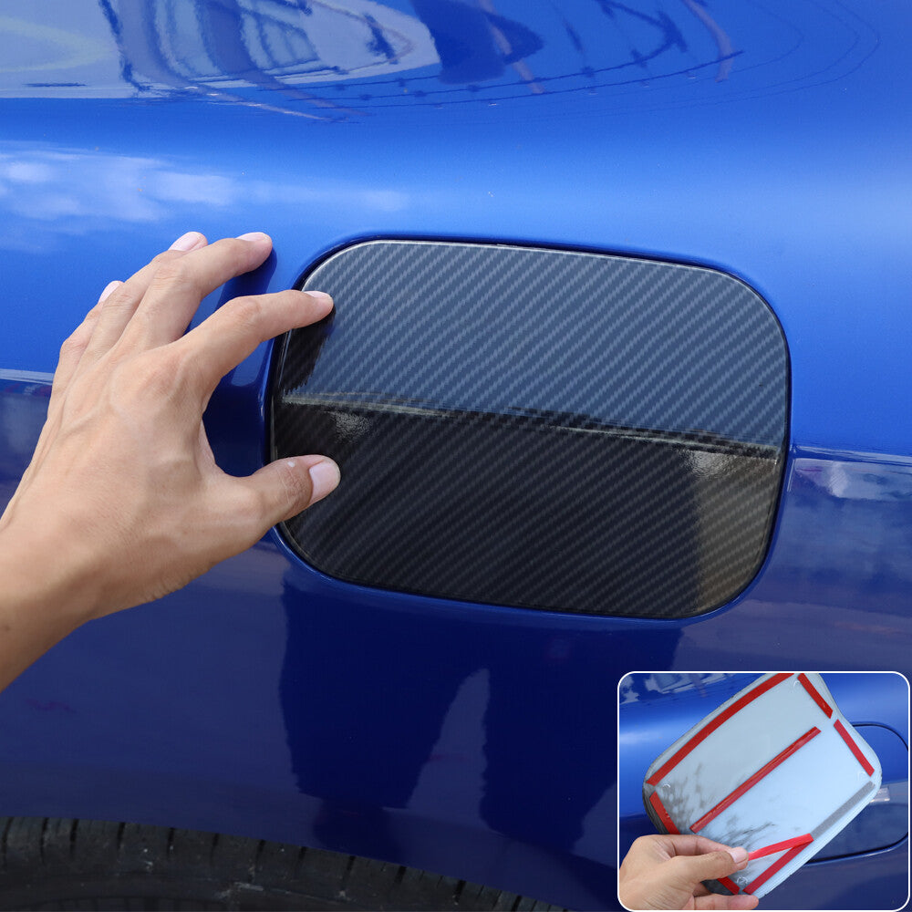 For 2011-2023 Dodge Charger Look Gas Door Cover Fuel Tank Door Trim Accessories