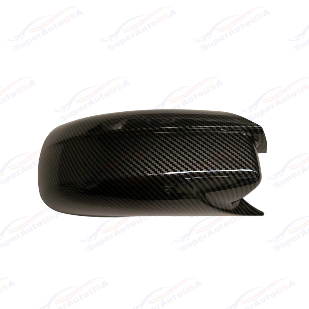 Fits 2011-Up Dodge Charger Carbon Fiber M Style Rear View Side Mirror Cover Cap