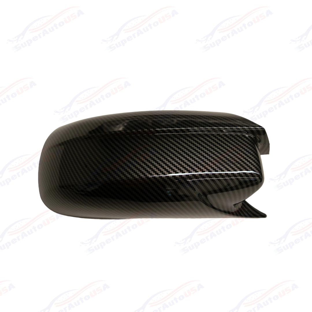 Fits 2011-Up Dodge Charger Carbon Fiber M Style Rear View Side Mirror Cover Cap