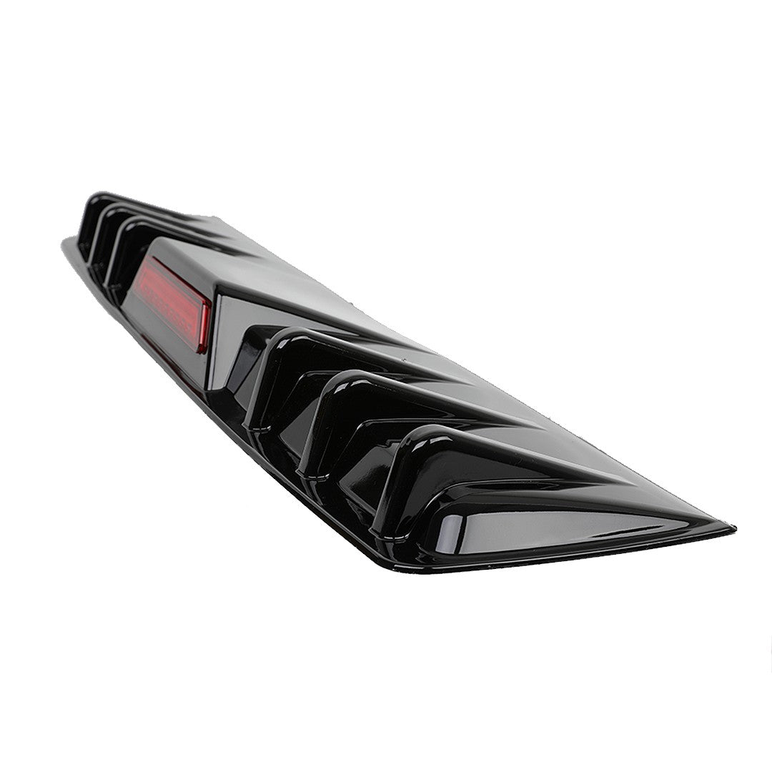 Rear Bumper Diffuser W/ LED Tail Brake Light Glossy for Infiniti G35 G37 Coupe