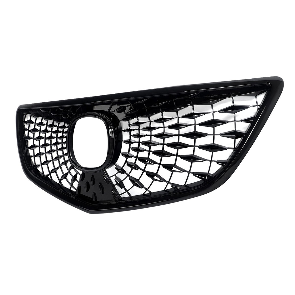 Upgrade 2022 Style Front Bumper Grille Grill for Acura MDX 2014-2016 Gloss Black