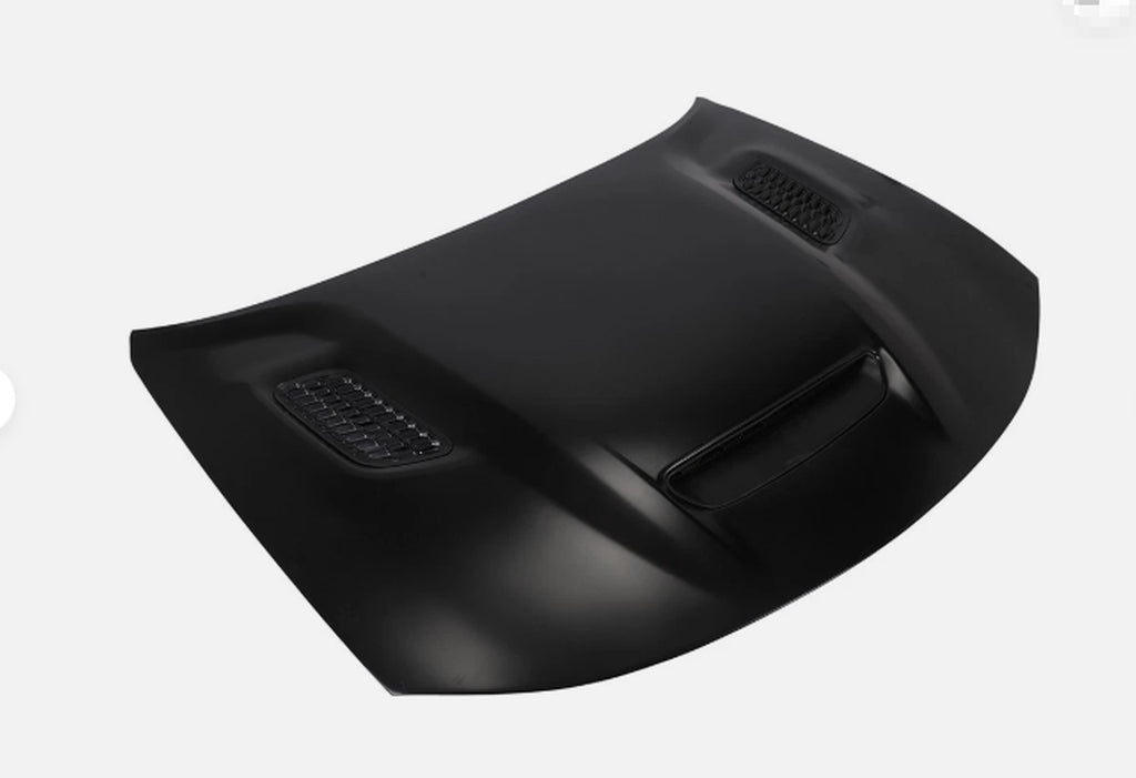 For 2015-2022 Dodge Charger Redeye Look ALUMINUM Hood Functional 3 Vented Bezels