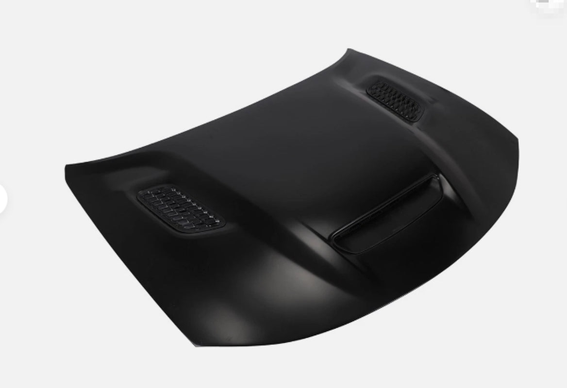 For 2015-2022 Dodge Charger Redeye Look ALUMINUM Hood Functional 3 Vented Bezels