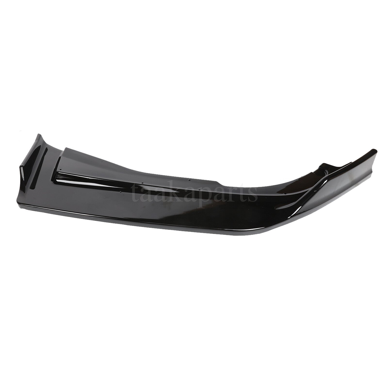 For 2016-2021 Honda Accord Front Bumper Lip Kit Spoiler Splitter Glossy Black