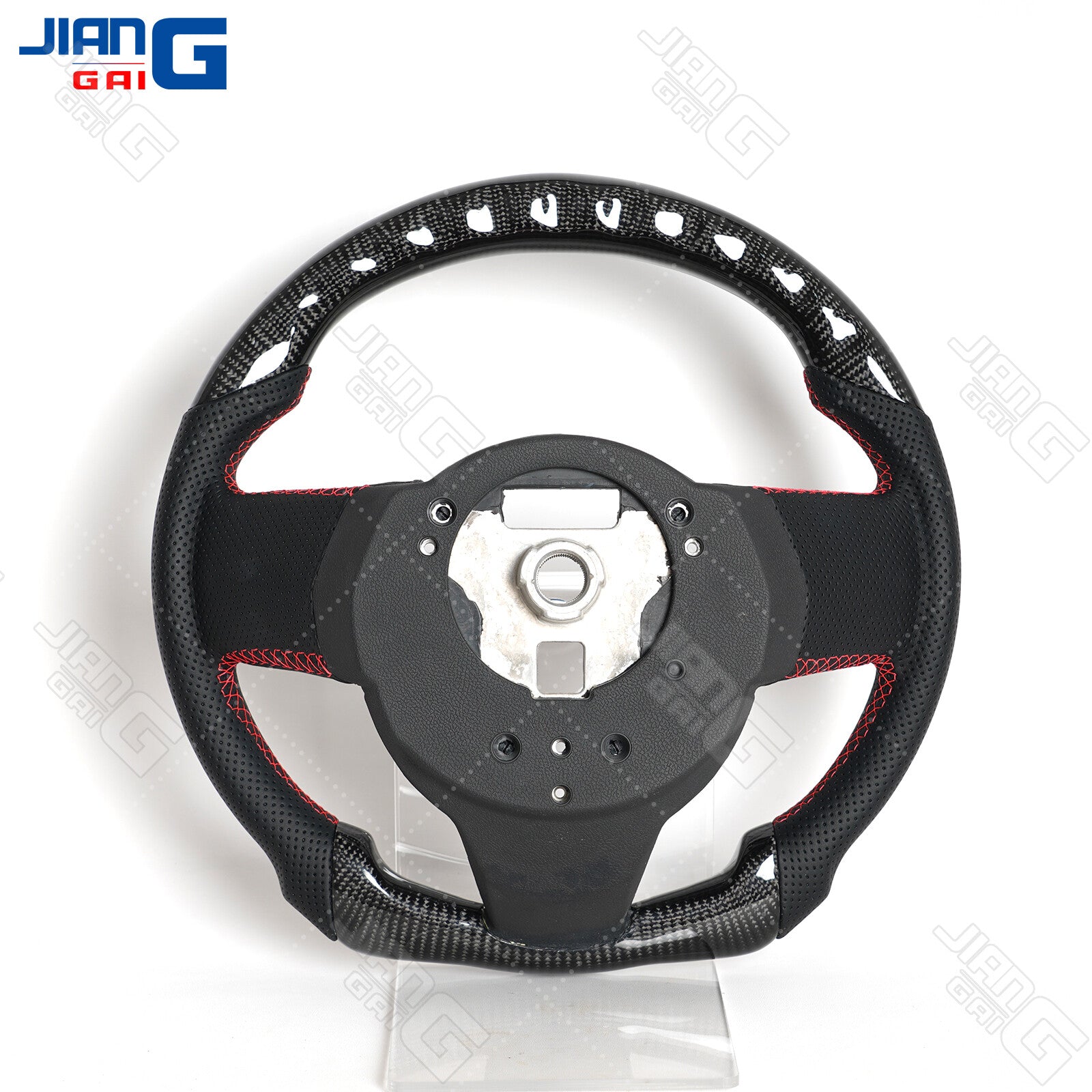 For Chevy Cherolet Camaro SS 2010-2011 Real Carbon Fiber LED Steering Wheel