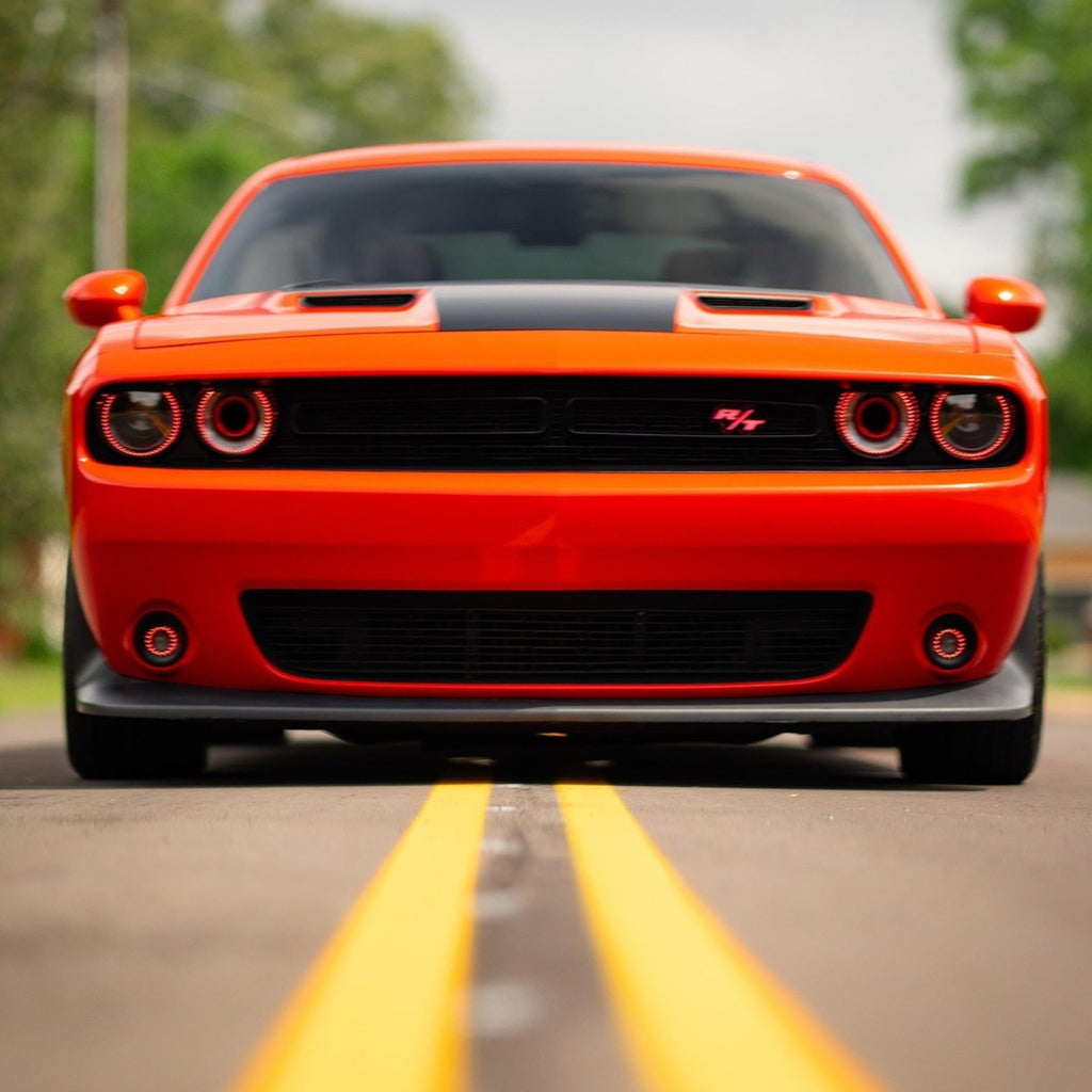 R/T Badge Full Rgb.App Control .Hight Quality.For Charger Challenger Durango Etc