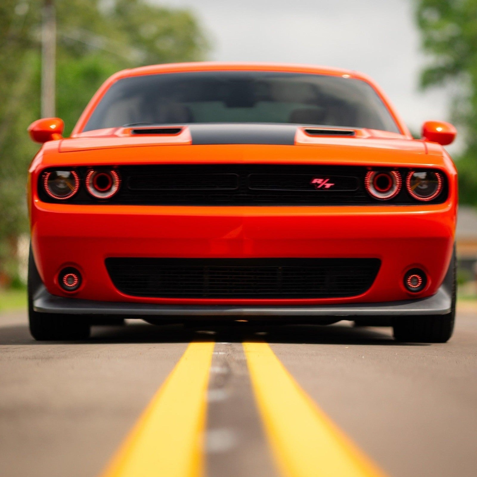 R/T Badge Full Rgb.App Control .Hight Quality.For Charger Challenger Durango Etc
