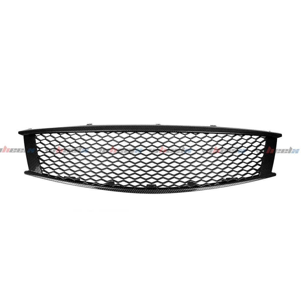 Carbon Fiber Front Bumper Grille for Infiniti G37 Q60 Coupe 08-13 Skyline Style