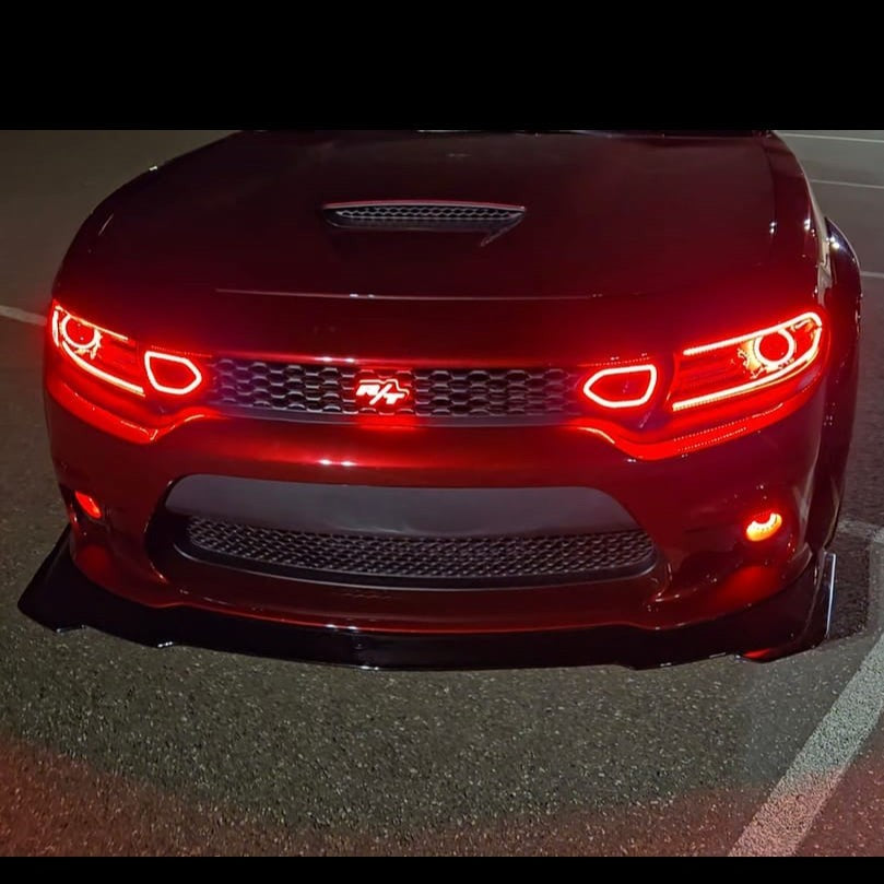 R/T Badge Full Rgb.App Control .Hight Quality.For Charger Challenger Durango Etc