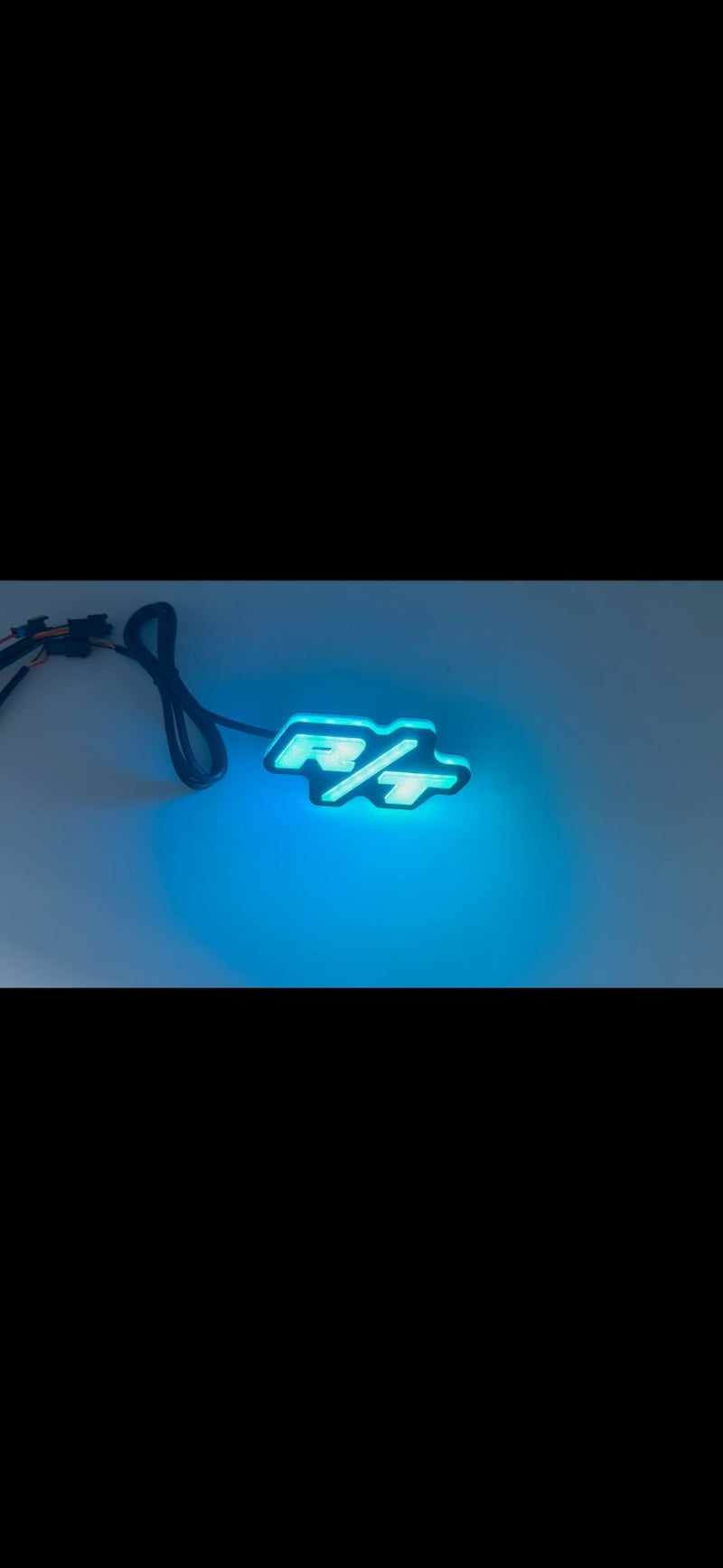 R/T Badge Full Rgb.App Control .Hight Quality.For Charger Challenger Durango Etc