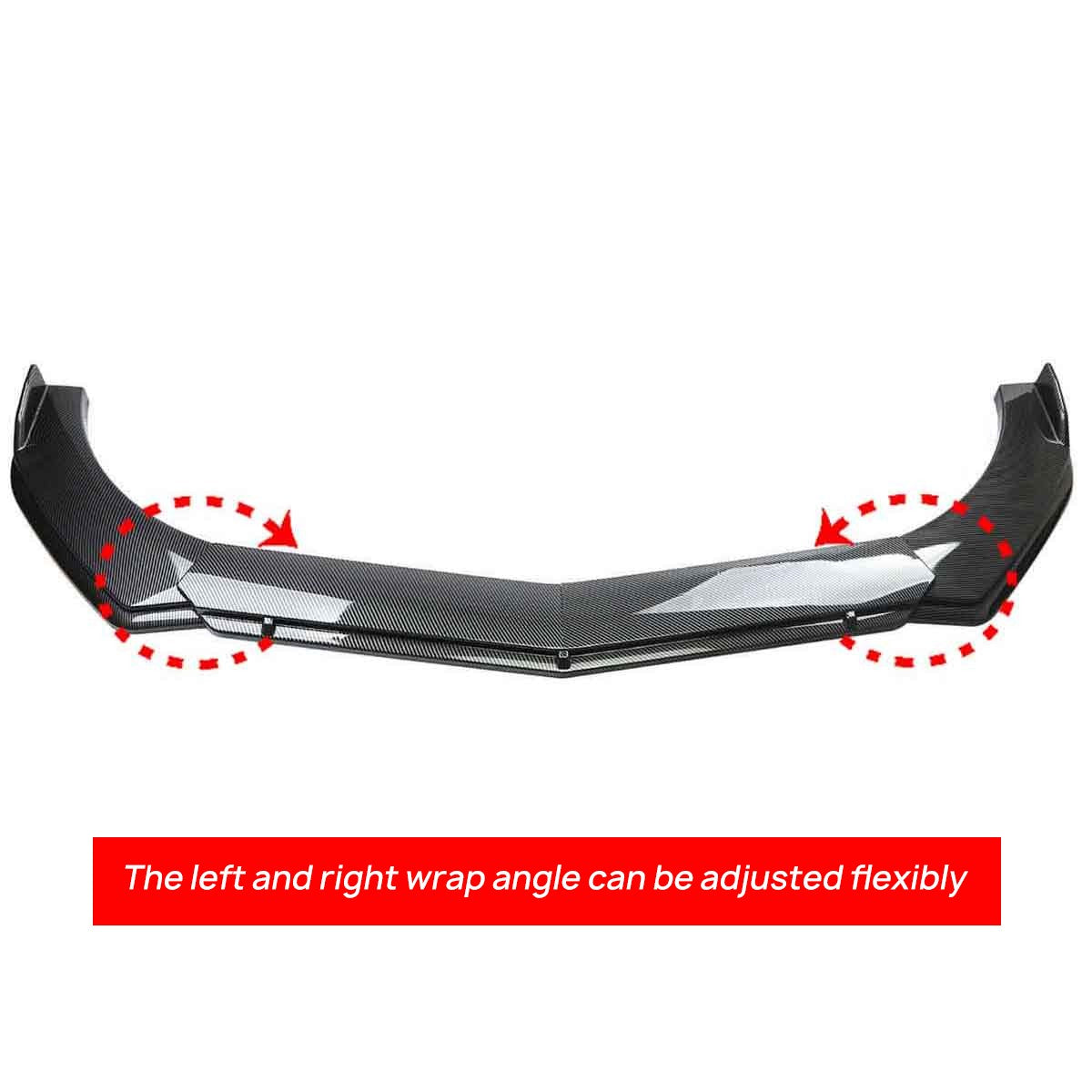 Carbon Fiber for Chevrolet Camaro SS Front Bumper Lip Spoiler Splitter Body Kit