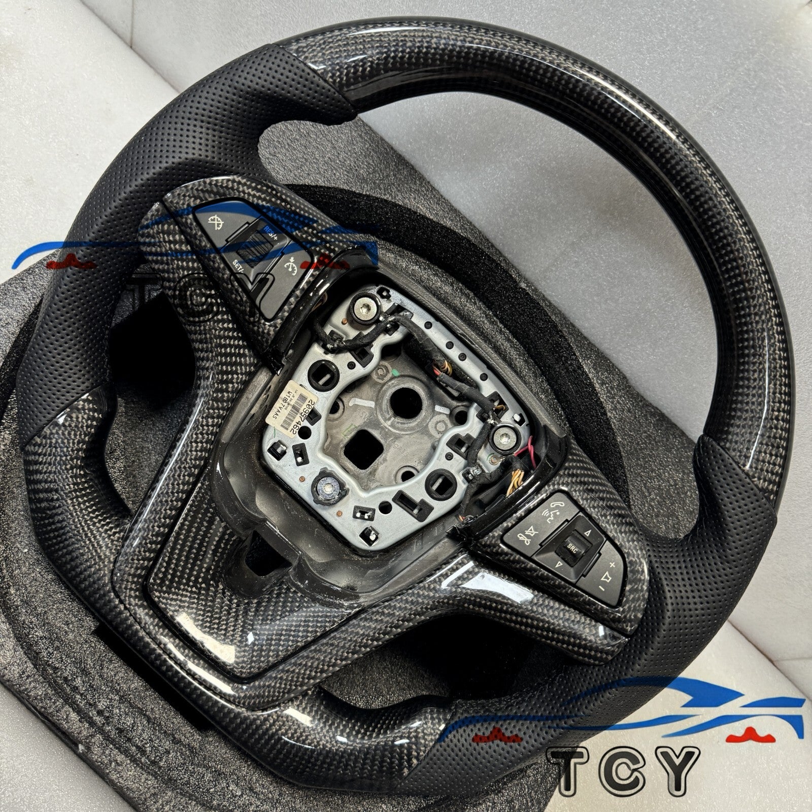 Fit for Chevrolet Camaro Malibu 2010-2015 Carbon Fiber Steering Wheel
