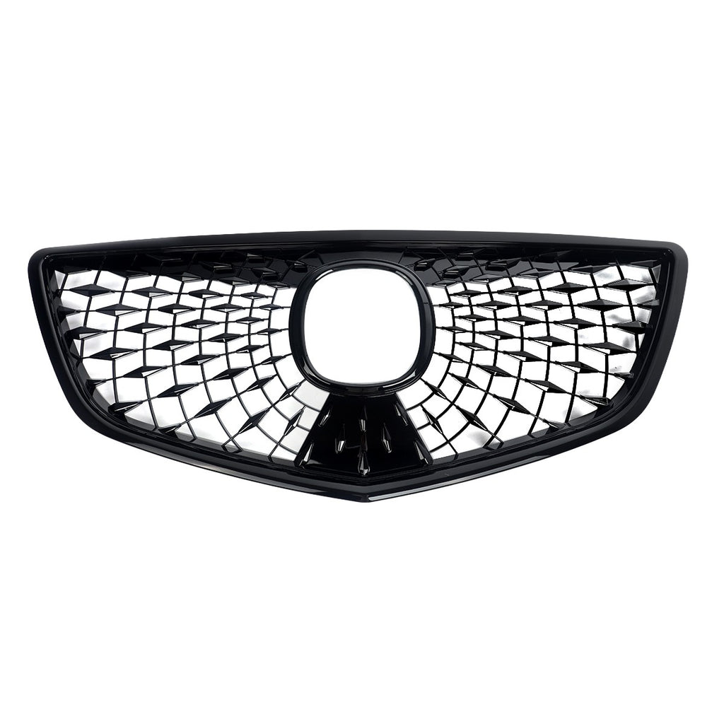 Upgrade 2022 Style Front Bumper Grille Grill for Acura MDX 2014-2016 Gloss Black