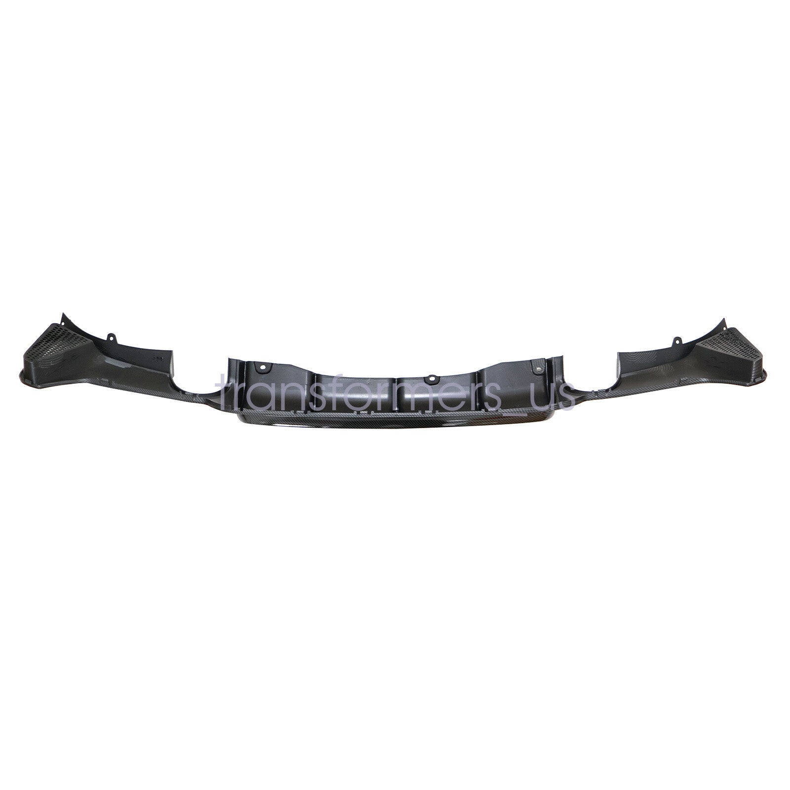 For 14-20 BMW F32 F33 F36 4Series M Sport Rear Diffuser Dual Exhaust Carbon Look