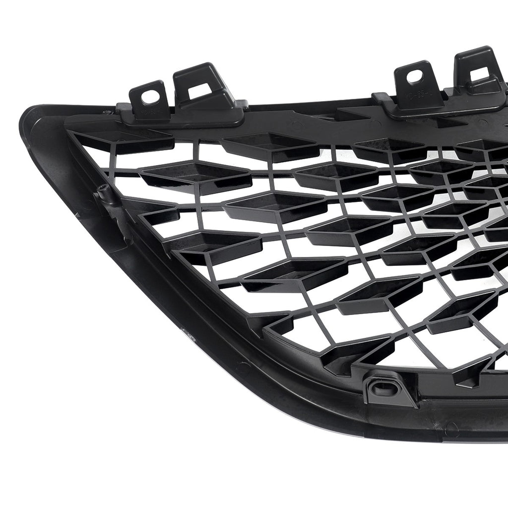 Upgrade 2022 Style Front Bumper Grille Grill for Acura MDX 2014-2016 Gloss Black
