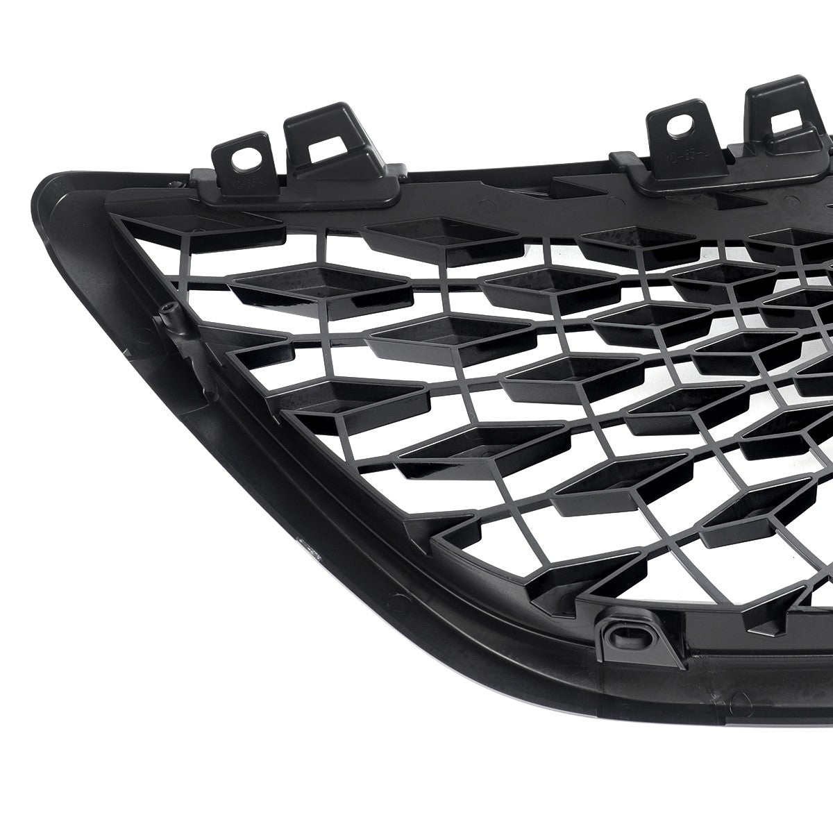 Upgrade 2022 Style Front Bumper Grille Grill for Acura MDX 2014-2016 Gloss Black