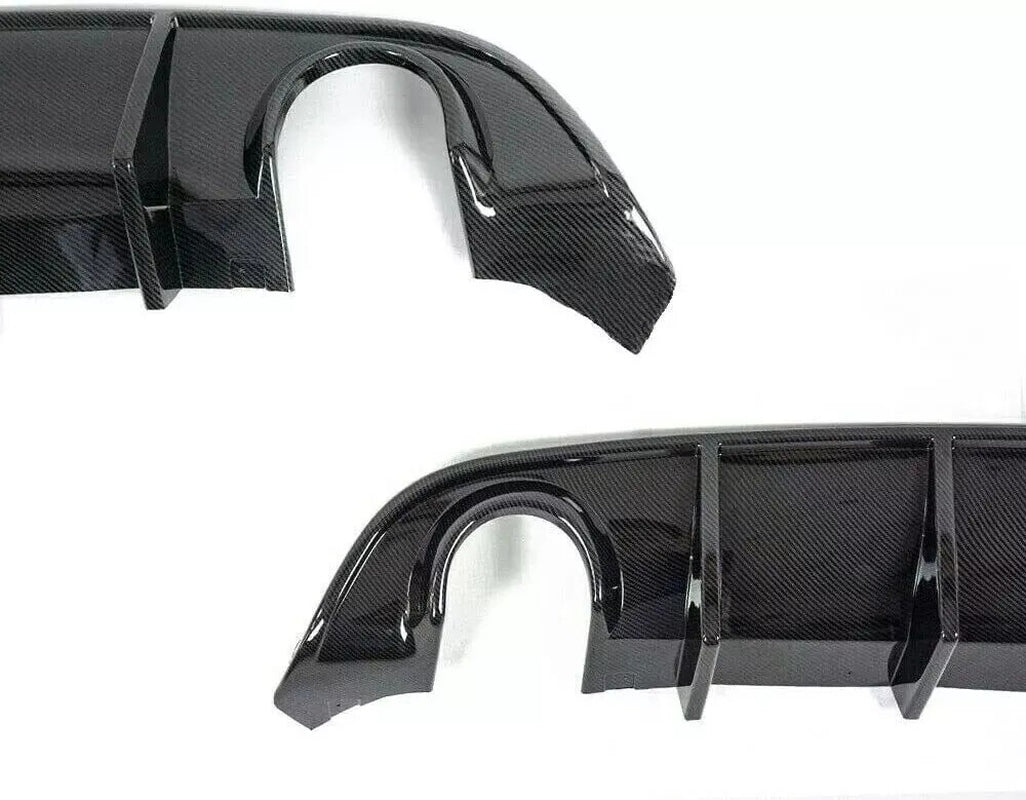 Carbon Fibre Rear Bumper Lip Diffuser Fit for 2015-2023 Dodge Charger SRT