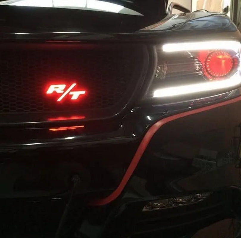 R/T Badge Full Rgb.App Control .Hight Quality.For Charger Challenger Durango Etc
