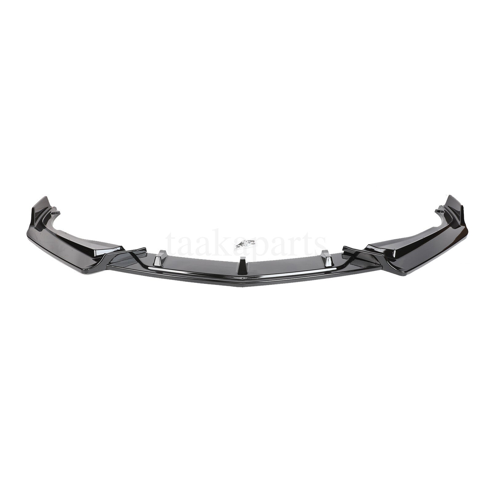 For 2016-2021 Honda Accord Front Bumper Lip Kit Spoiler Splitter Glossy Black
