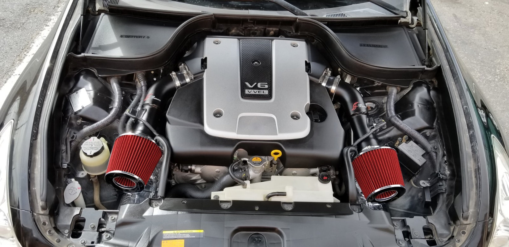 Cold Air Intake System for 2008-2013 INFINITI G37 VQ37VHR 3.7L V6 Turbo Kit