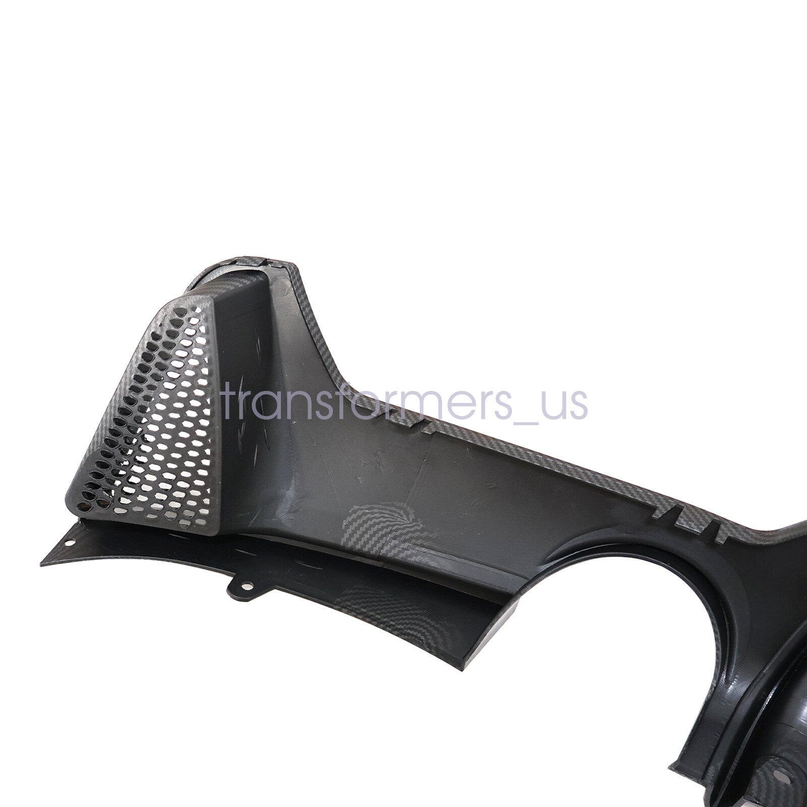 For 14-20 BMW F32 F33 F36 4Series M Sport Rear Diffuser Dual Exhaust Carbon Look