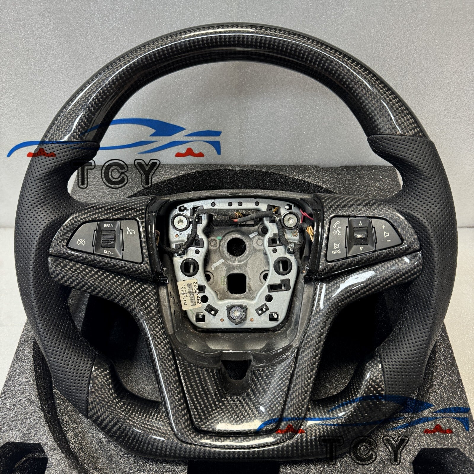 Fit for Chevrolet Camaro Malibu 2010-2015 Carbon Fiber Steering Wheel