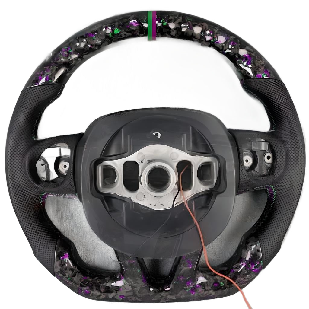 Carbon Fiber Steering Wheel LED Forged for Dodge Challenger/Hel