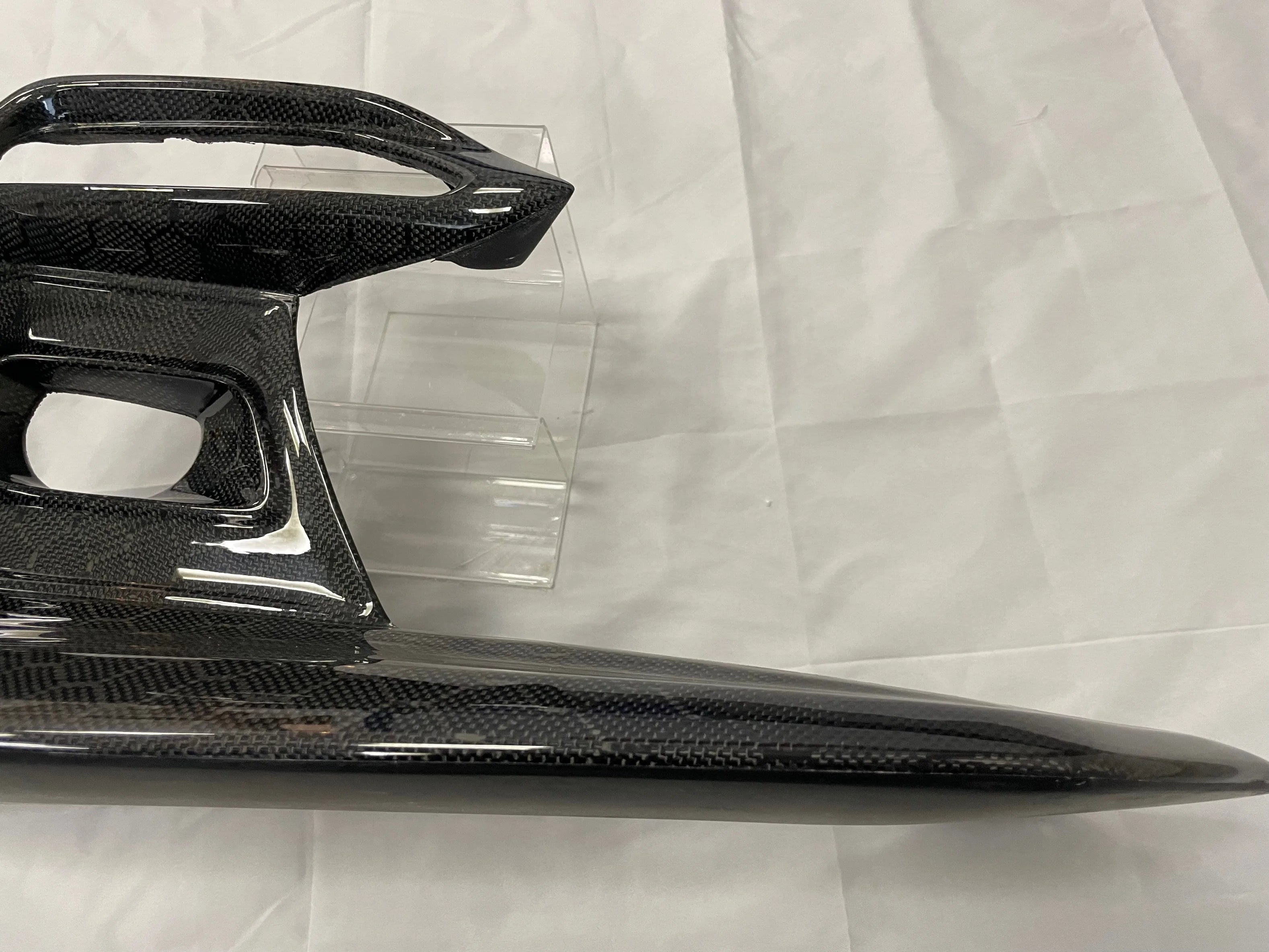 MRD for Infiniti Q50 Sport 2018+ Real Carbon Fiber Fog Light Bezels Carbon Fiber Fog Pieces Regular Carbon and Honeycomb